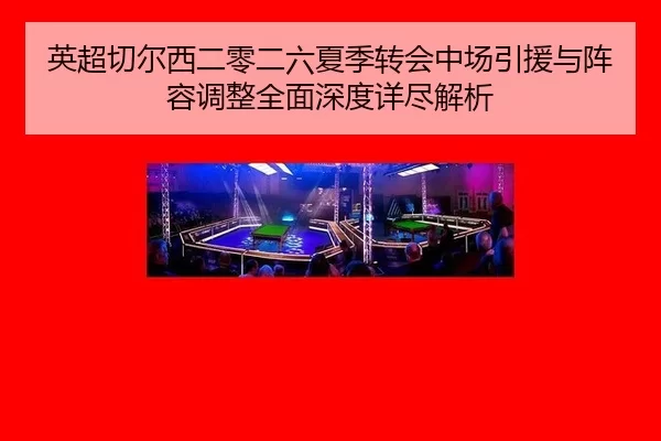 英超切尔西二零二六夏季转会中场引援与阵容调整全面深度详尽解析